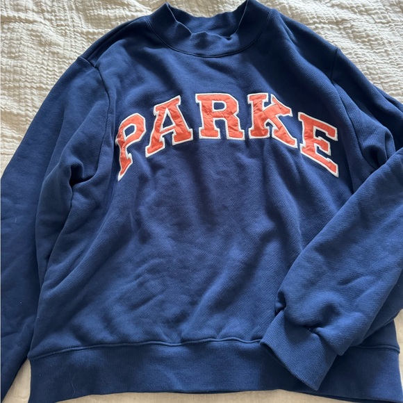 Parke Women's Blue Sweatshirt - Picture 1 of 2